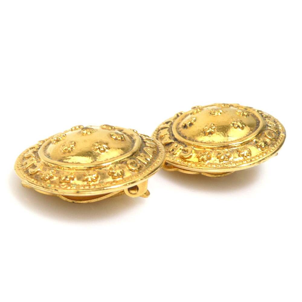 Chanel Earrings Gold-Tone Metal #209732C45B - Picture 2 of 5